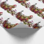 cadeaupapier voor kersteekhoorns (Hoek)