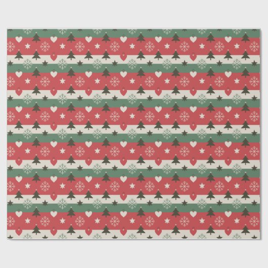 Cadeaupapier voor kerstmis (Vlak)