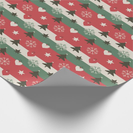 Cadeaupapier voor kerstmis (Hoek)