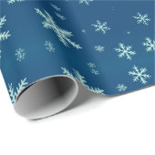 Cadeaupapier voor Kerstmis en feestdagen in de win (Rol Hoek)