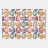 Cadeaupapier voor macaronliefhebbers (Voorkant)