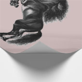 Cadeaupapier voor onberispelijke paarden - Aangepa (Hoek)