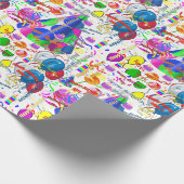 Cadeaupapier voor verjaardag van 4 mei (Hoek)