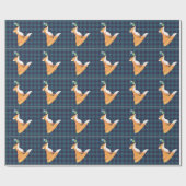 cadeaupapier voor vos- en neusvogels (Vlak)