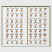 Cadeaupapier Young at Hart Club (Vlak)