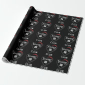 Cadeaupapier Young at Heart Club (Uitgerold)