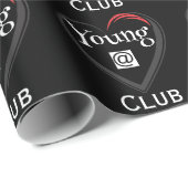 Cadeaupapier Young at Heart Club (Rol Hoek)