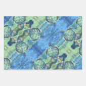 Cadeaupapier Zee Turtle #2 (Voorkant 3)