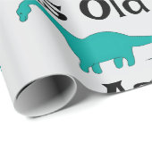 Cadeaupapier zo oud als dinosauriërs (Rol Hoek)