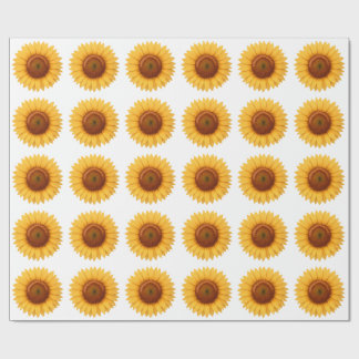 Cadeaupapier - Zonnebloem