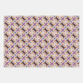 Cadeaupapierfonies. Inpakpapier Vel (Voorkant 3)