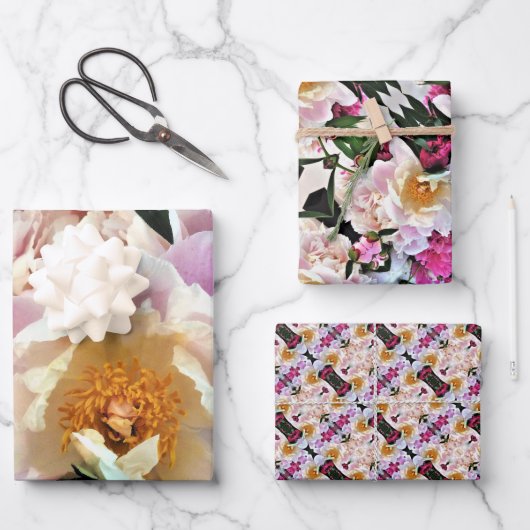 Cadeaupapierfonies. Inpakpapier Vel (Voorkant)