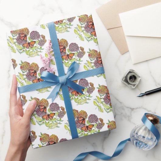 Cadeaupapierrol - Monarchvlinders Cadeaupapier (Geschenken)