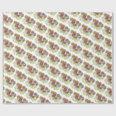 Cadeaupapierrol - Monarchvlinders Cadeaupapier (Vlak)