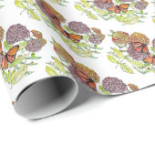 Cadeaupapierrol - Monarchvlinders Cadeaupapier (Rol Hoek)