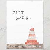 Cadeauparking Custom Party Sign (Voorkant)