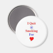 Cadeauprijs voor stoppen of stoppen met roken magneet (Voorkant / Achterkant)