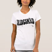 Cadeauproposal Retro Bruidsmeisje Trouwfeest T-shirt (Voorkant)