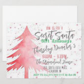 Cadeauruil Uitnodiging voor vakantie 6,5 inch x 8, (Voorkant / Achterkant)