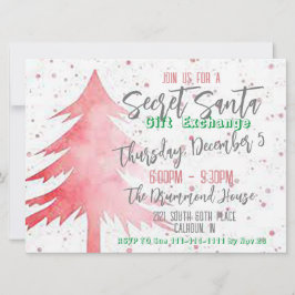 Cadeauruil Uitnodiging voor vakantie 6,5 inch x 8,