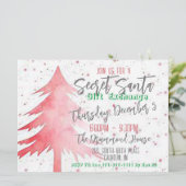 Cadeauruil Uitnodiging voor vakantie 6,5 inch x 8, (Staand voorkant)