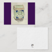 Cadeauruimte, theedoek notitiekaartje (Voorkant / Achterkant)