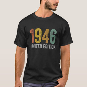 Cadeaus 1946 Gemaakt in 1946 Klassiek Vintage Desi T-shirt