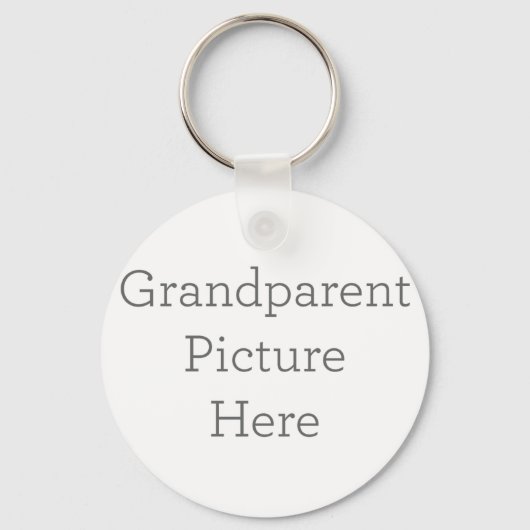 Cadeaus aangepast grootouderlijk Afbeelding Sleute Sleutelhanger (Voorkant)