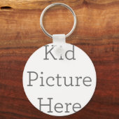 Cadeaus aangepast Kind Afbeelding Sleutelhanger (Voorkant)