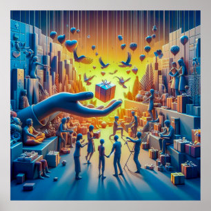 Cadeaus Aloft: De Vliegende Toolbox Poster