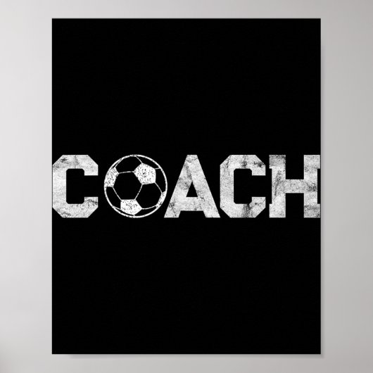 Cadeaus Bedankt Hoofd Istant Instructie Voetbal C Poster (Voorkant)