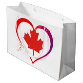 Cadeaus Canada Day Cadeaus Groot Cadeauzakje (Achterkant Gekanteld)