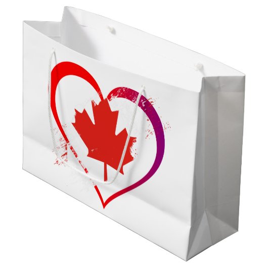 Cadeaus Canada Day Cadeaus Groot Cadeauzakje (Voorkant Gekanteld)