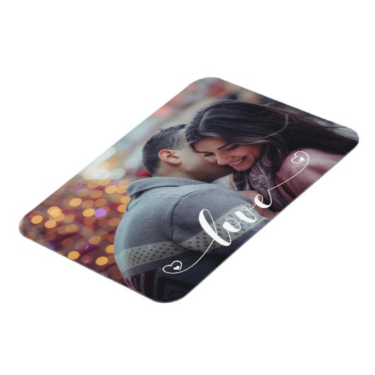 Cadeaus Custom Photo Love Magnet Weddenschap Jubil Magneet (Linkerzijde)