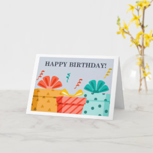 CADEAUS EN FEESTEN ALLEEN VOOR JOU! KAART