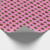 Cadeaus en Holly_pink Cadeaupapier (Hoek)