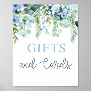 Cadeaus en Kaarten Baby shower Boy teken Poster