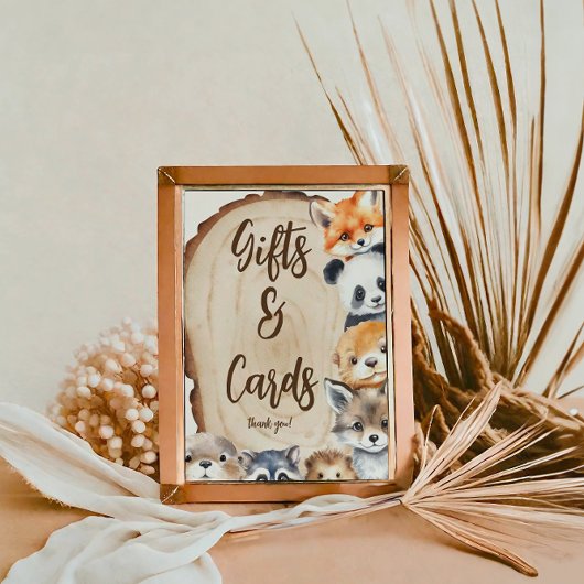 Cadeaus en Kaarten Schattige Baby shower Teken Poster