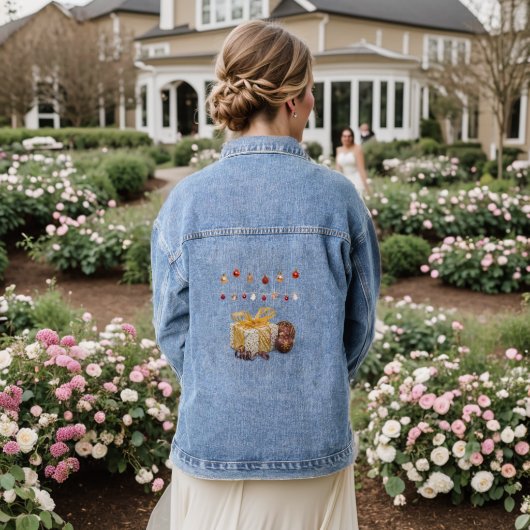 Cadeaus en Kerstversiering Denim Jacket (Huwelijk Achterkant)