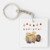 Cadeaus en Kerstversiering Sleutelhanger (voorkant)