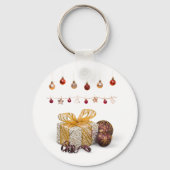 Cadeaus en Kerstversiering Sleutelhanger (Voorkant)