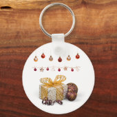 Cadeaus en Kerstversiering Sleutelhanger (Voorkant)