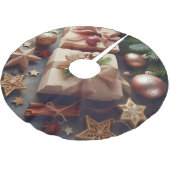 Cadeaus en kerstversieringen kerstboom rok (Gekanteld)