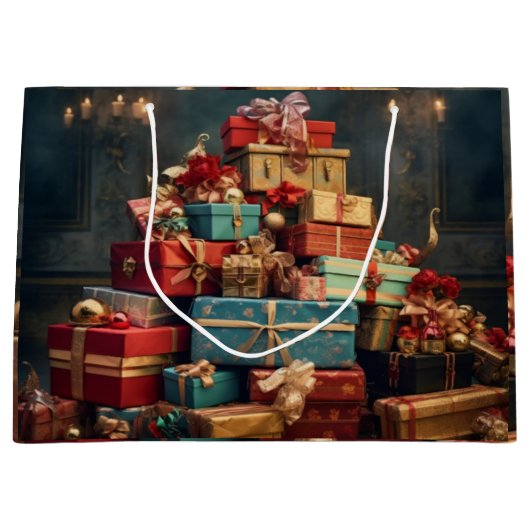 Cadeaus Galore Kerstcadeau Tas Groot Cadeauzakje (Voorkant)