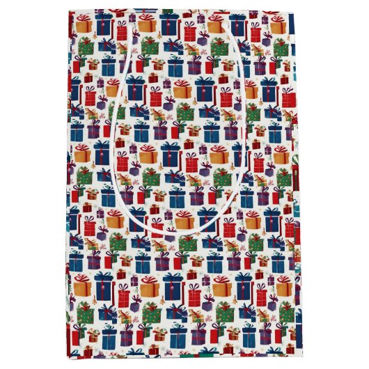 Cadeaus Galore Meerkleurig Medium Cadeauzakje (Voorkant)