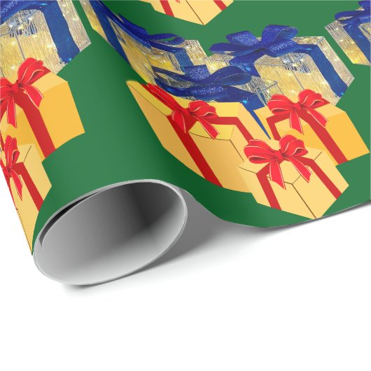 Cadeaus-groenboek Cadeaupapier (Rol Hoek)