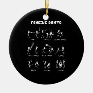Cadeaus Ik win altijd alle overeenkomst Keramisch Ornament