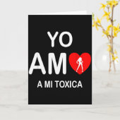 Cadeaus In het Spaans Ik Hou Van Mijn Giftige Vale Kaart (Gele Bloem)
