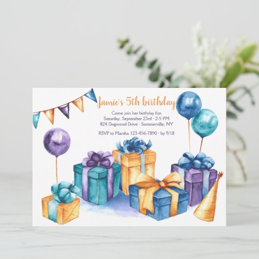 Cadeaus Kaart (Staand voorkant)