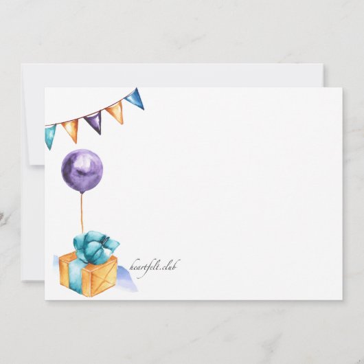 Cadeaus Kaart (Achterkant)